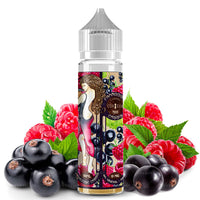 E-LIQUID FRAMBOISE CASSIS - CURIEUX VÉGÉTOL 50 ML.